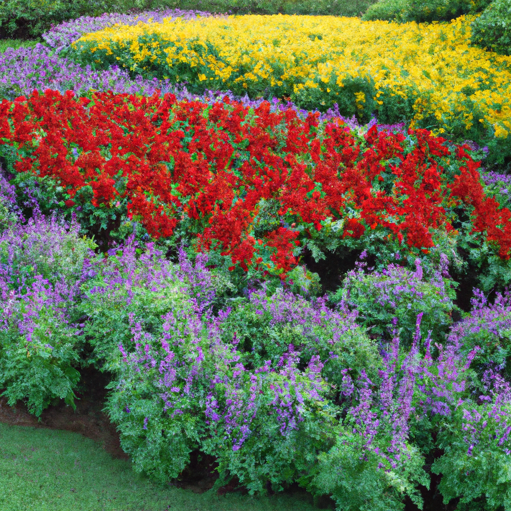 beautiful garden landscape