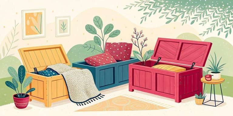 Transform Your Outdoor Space: Top 3 Chic Storage Benches for a Stylish Garden